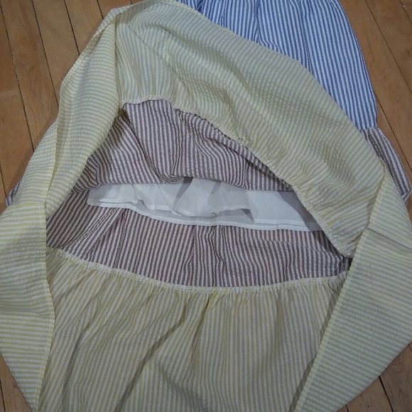 UO Colourblock Midi Dress Sz XS - Picture 3 of 4